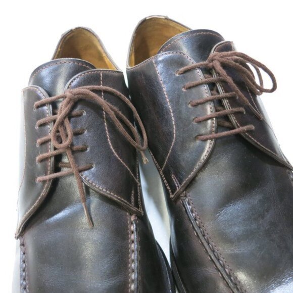 W. Gibbs Split Toe Oil Tanned Leather Dress Oxfords Men\'s Shoes Footwear Sz 45 main image 4